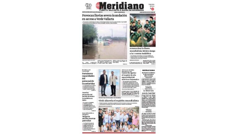 portada meridiano 11 de junio de 2026