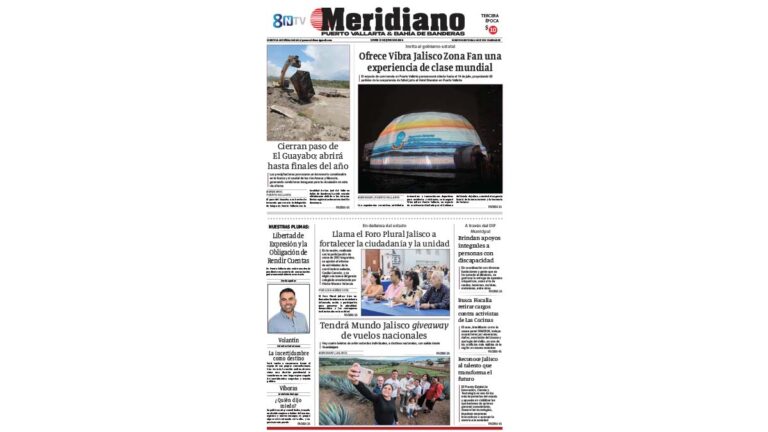 portada meridiano 15 de junio de 2026