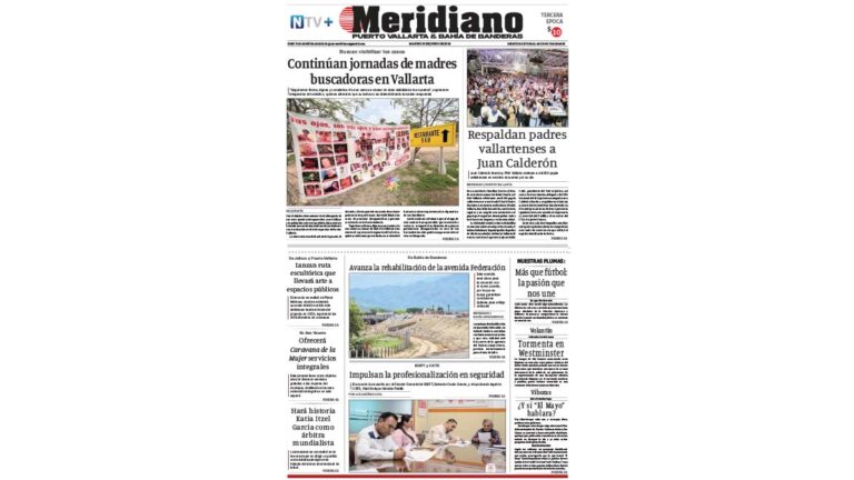 portada meridiano 23 de junio de 2026