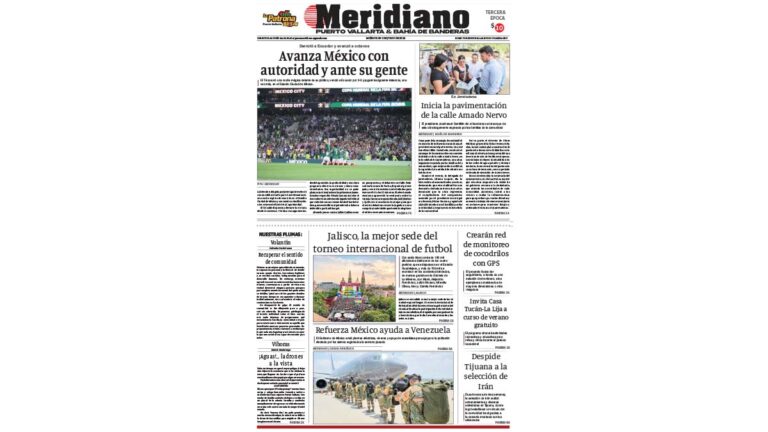 portada meridiano 01 de julio de 2027