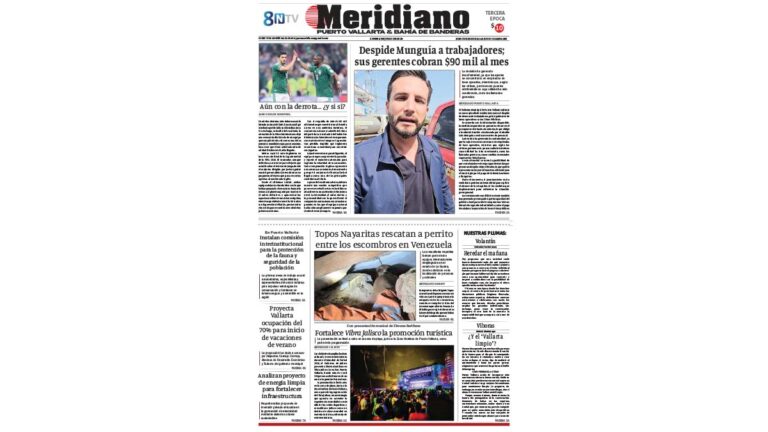 portada meridiano 06 de julio de 2026