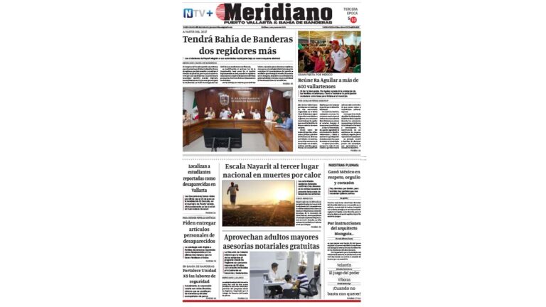 portada meridiano 07 de julio de 2026