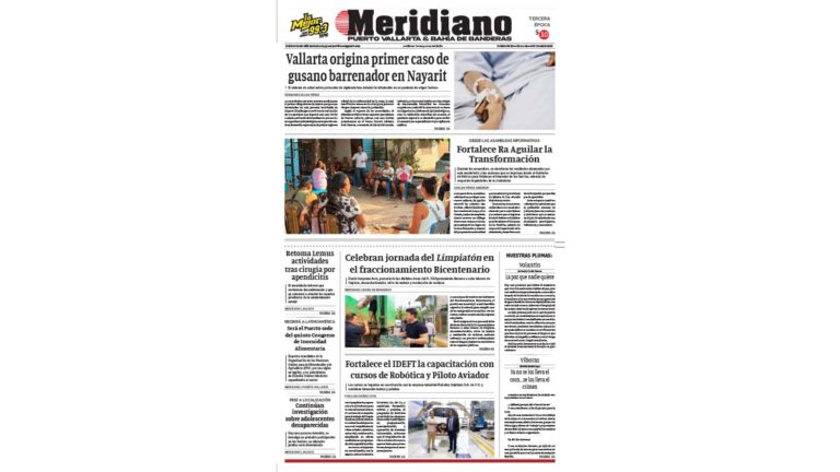 portada meridiano 10 de julio de 2026