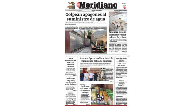 portada meridiano 15 de juilio de 2026