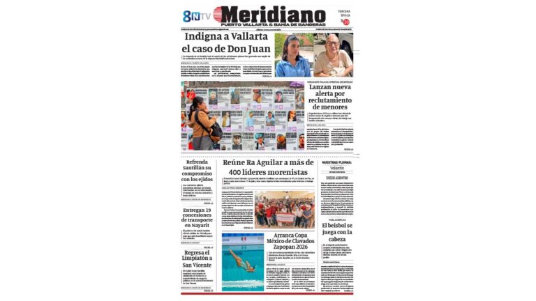 portada meridiano 18 de julio de 2026
