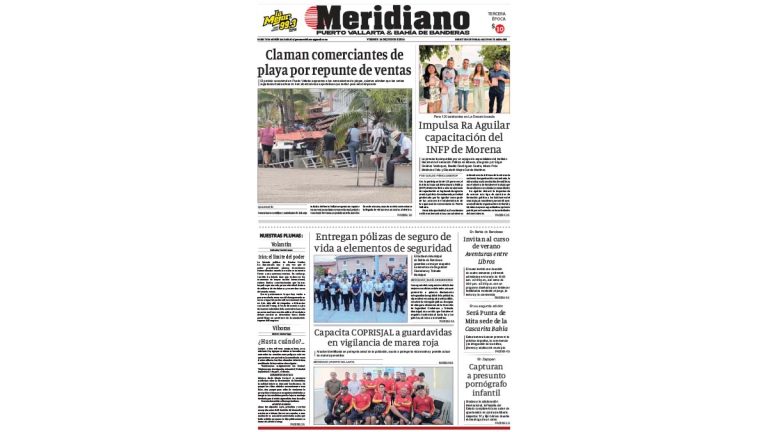 portada meridiano 24 de julio de 2026