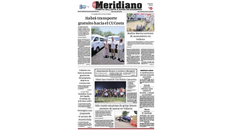 portada meridiano 03 de agosto de 2026