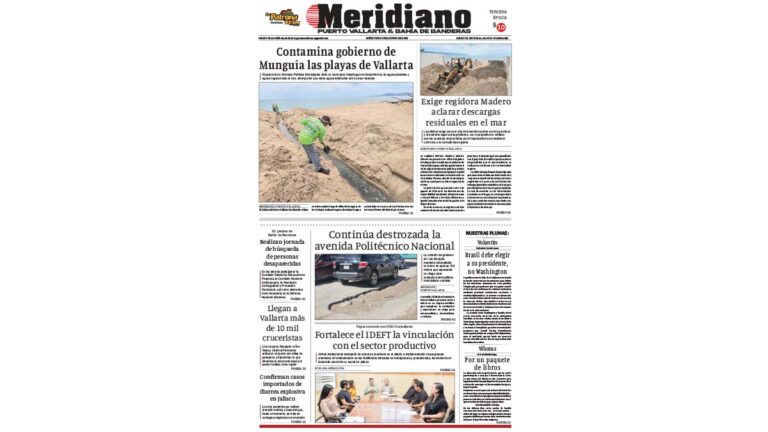 portada meridiano 05 de agosto de 2026