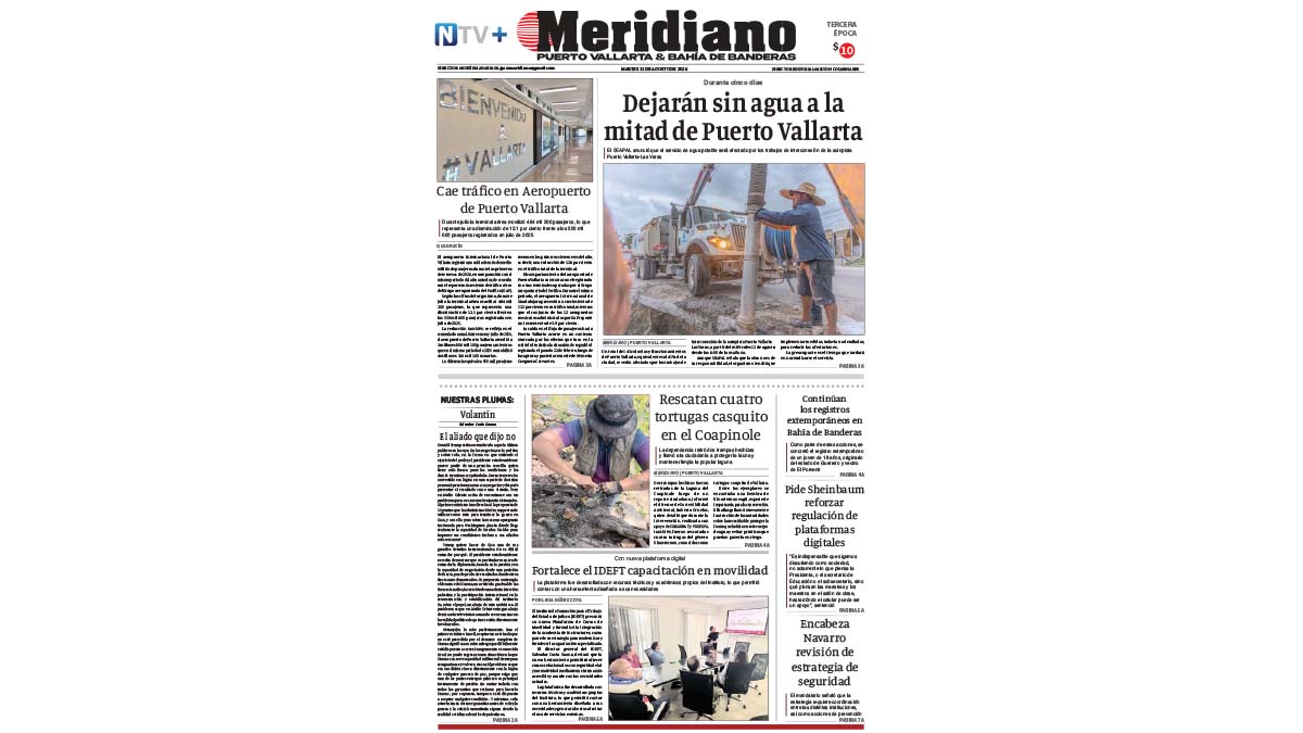 portada meridiano 11 de agosto de 2026