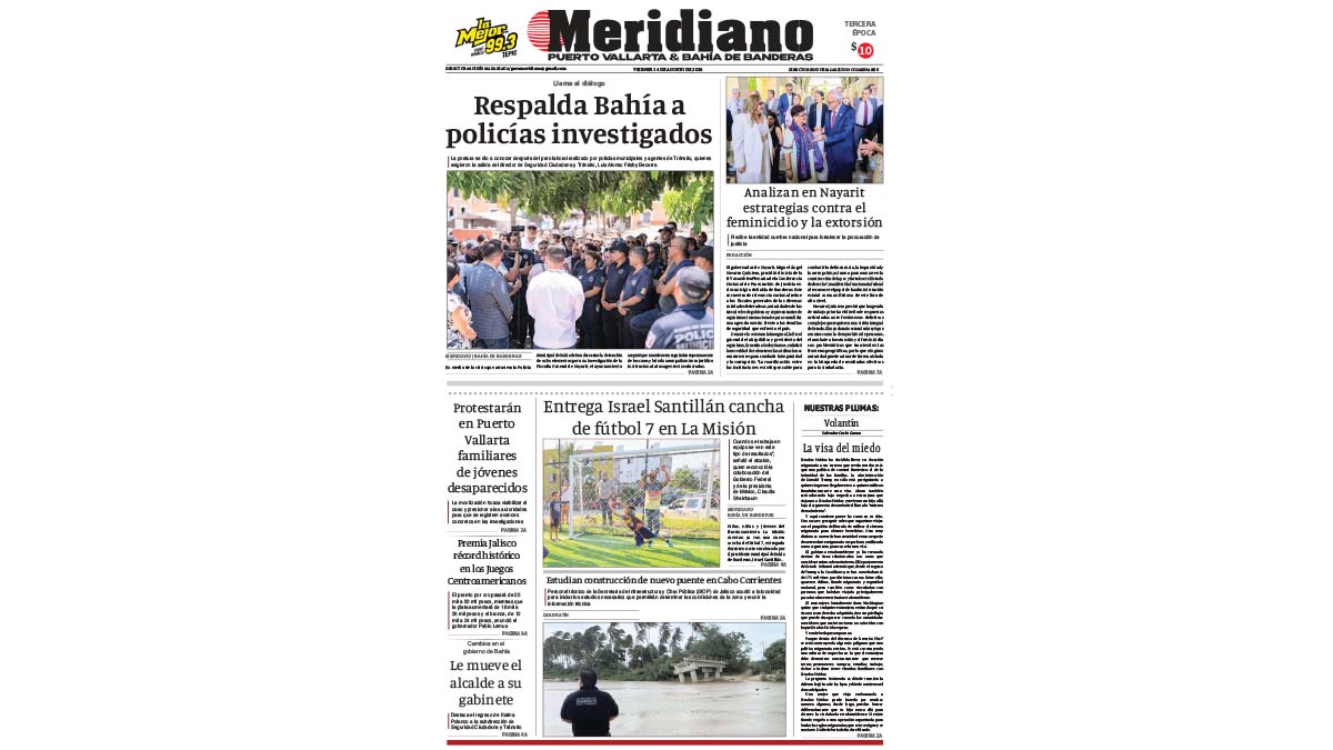 portada meridiano 14 de agosto de 2026