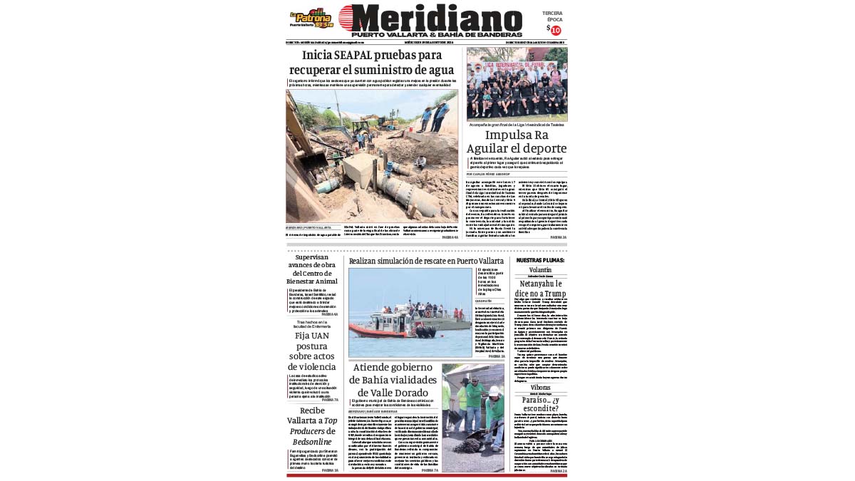 portada meridiano 19 de agosto de 2026