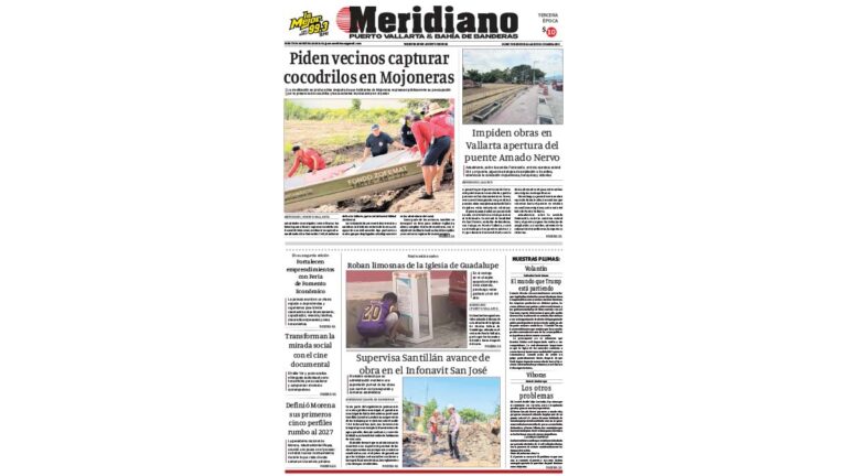 portada meridiano 28 de agosto de 2026
