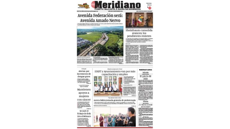 portada meridiano 02 de septiembre de 2026