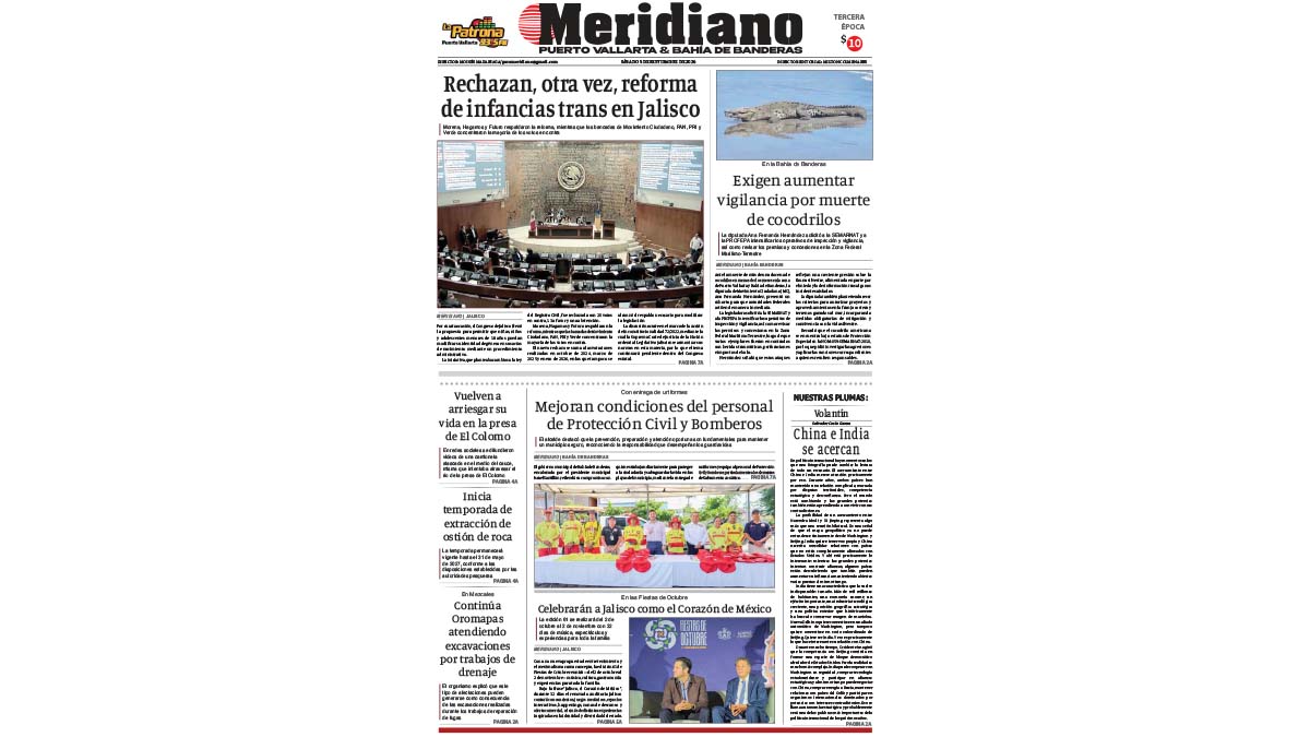 portada meridiano 05 de septiembre de 2026