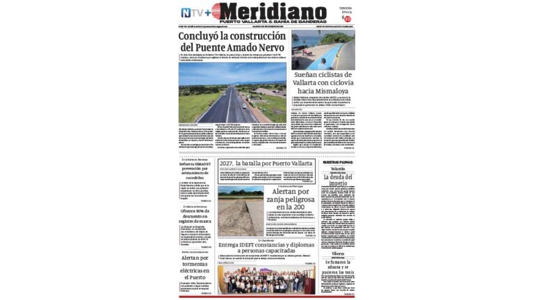 portada meridiano 08 de septiembre de 2026