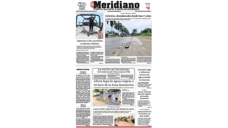 portada meridiano 10 de septiembre de 2026