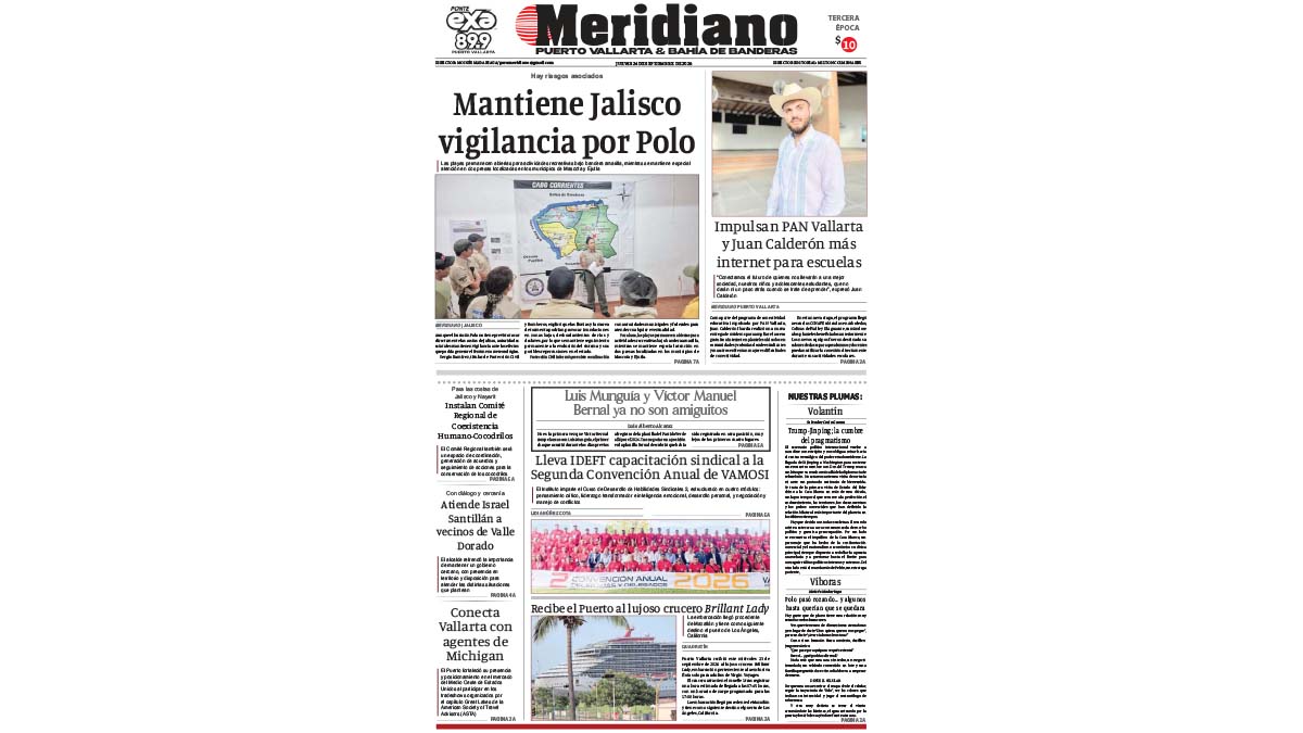 portada meridiano 24 de septiembre de 2026