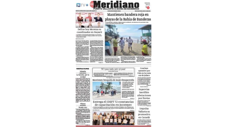 portada meridiano 28 de septiembre de 2026