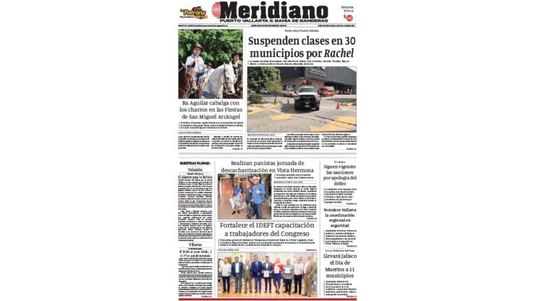 portada meridiano 30 de septiembre de 2026