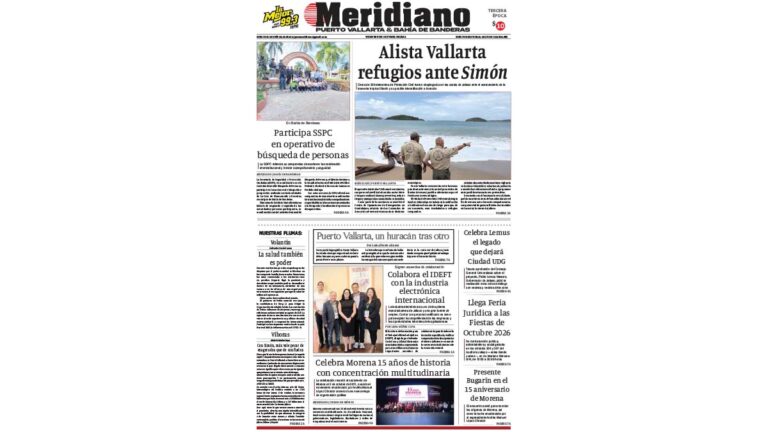portada meridiano 09 de octubre de 2026
